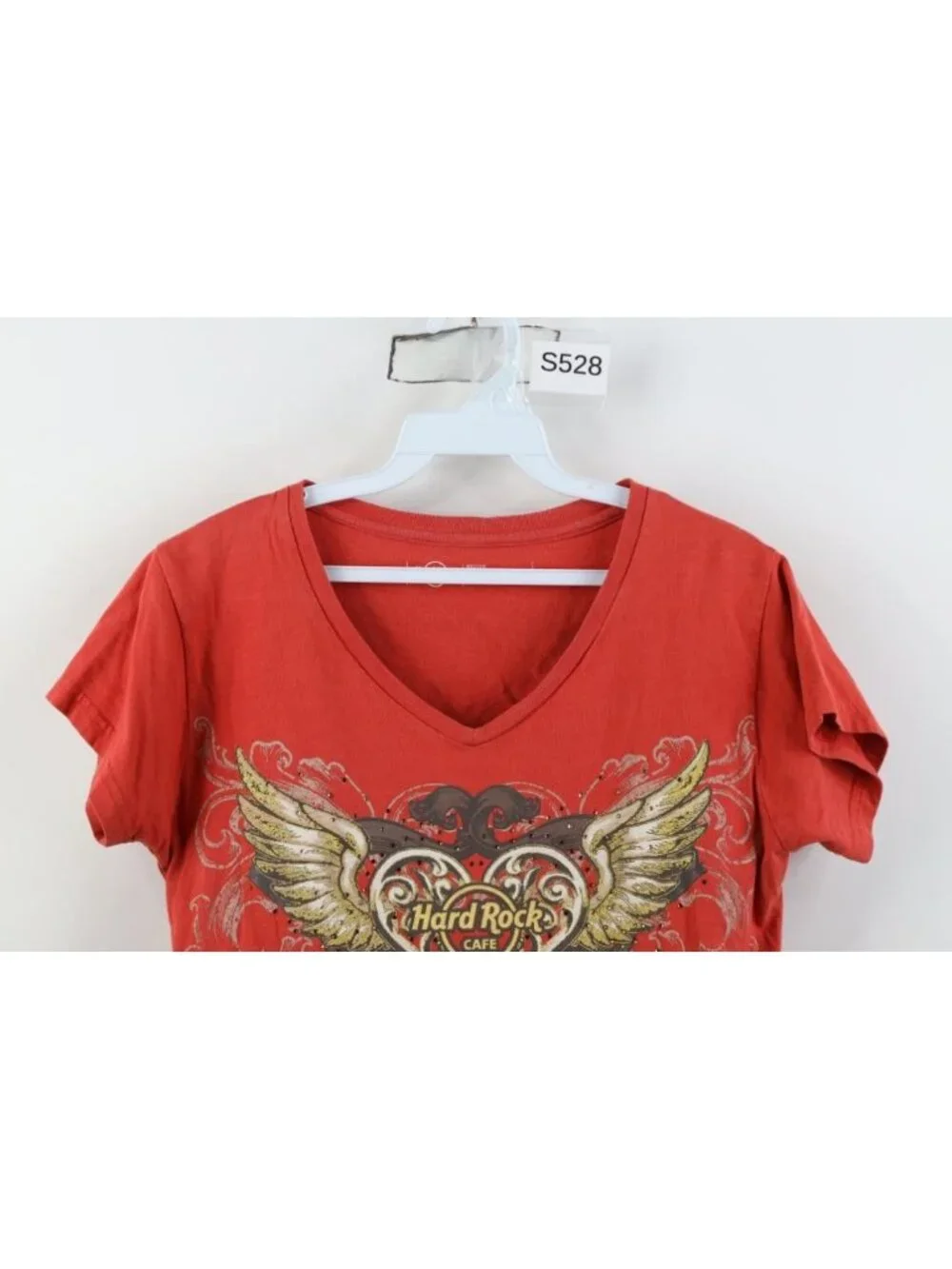Vintage Y2K Hard Rock Cafe Womens Medium Faded Tribal Heart New York T-Shirt